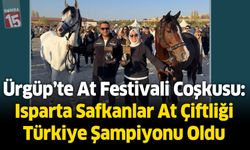 Ürgüp’te At Festivali Coşkusu: Safkanlar At Çiftliği Türkiye Şampiyonu Oldu