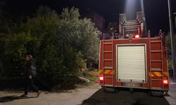 Serik’te korkutan ev yangını