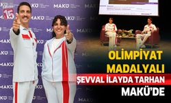 Olimpiyat Madalyalı Şevval İlayda Tarhan, MAKÜ’de öğrencilerle buluştu