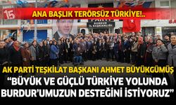 AK Parti Genel Başkan Yardımcısı ve Teşkilat Başkanı Ahmet Büyükgümüş Burdur’a geldi