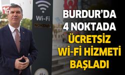 Burdur Cumhuriyet Meydanı’nda Ücretsiz Wi-Fi Hizmeti Başladı