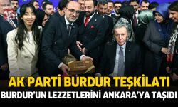 Ak Parti İl Yönetimi Burdur'un Lezzetlerini Ankara'ya Taşıdı