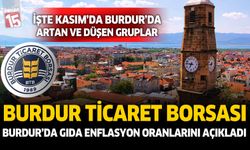 Burdur Ticaret Borsası Kasım Ayı Yerel Tüketici Gıda Fiyat Endeksi Sonuçları