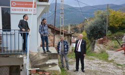 Başkan Kumral yapımı tamamlanan hizmet alanlarını yerinde inceledi