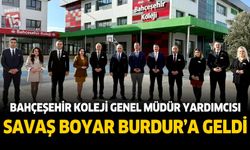 Bahçeşehir Koleji Genel Müdür Yardımcısı Savaş Boyar Burdur’da