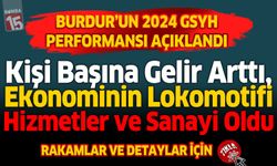 Burdur’un 2024 GSYH Performansı Açıklandı