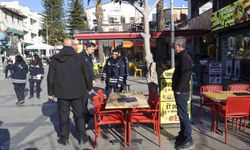 Büyükşehir Zabıtasından kaldırım işgallerine sıkı denetim