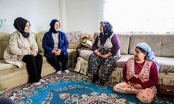 Çameli Belediyesi personeli engelli bireyleri evlerinde ziyaret etti