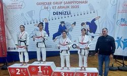 Denizli'de judo grup şampiyonası heyecanı nefes kesti
