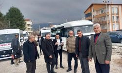 Dinar'da öğrenci servis araçlarına yönelik denetim