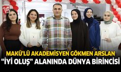 MAKÜ’lü Akademisyen Arslan “İyi Oluş” alanında Dünya birincisi