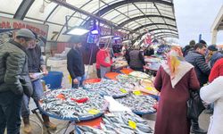 Havaların soğumasıyla balık tezgahlarında alışverişler hızlandı