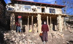 Isparta'da yaşlı kadının 70 yıllık evi daha güvenli bir yuvaya dönüştürüldü