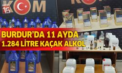 Burdur’da Sahte Alkole Geçit Yok: 1.284 Litre Kaçak Alkol Ele Geçirildi