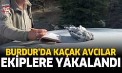 Burdur'da kaçak avcılar ekiplere yakalandı