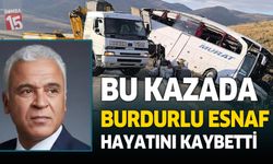 Otobüs kazasında Burdurlu esnaf hayatını kaybetti