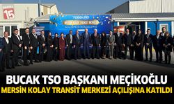 Başkan Meçikoğlu, Mersin Kolay Transit Merkezi Açılışına Katıldı