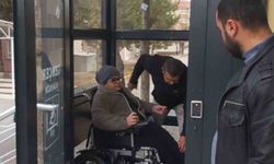 Okuldaki asansör engelini vali kaldırdı