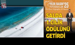 Salda Gölü Fotoğrafı Türkiye Birinciliği Getirdi