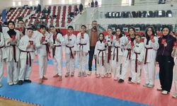 Siyah kuşak sınavında Afyonkarahisarlı sporculardan önemli başarı