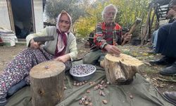 Topladıkları kozalakları kızgın ateşte saatlerce kaynatarak şifa deposuna dönüştürüyorlar