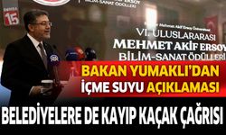 Tarım ve Orman Bakanı İbrahim Yumaklı'dan Burdur Merkez ve Bucak için içme suyu açıklaması