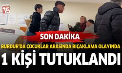 Burdur’da Çocuklar Arasında Bıçaklama Olayında 1 Kişi Tutuklandı