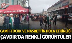 Çavdır'da renkli görüntüler