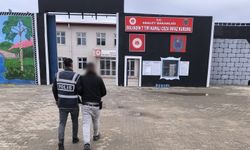 Cinayetten hapis cezasıyla aranan şahsı polis yakaladı