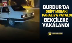 Burdur'da Drift Merakı Pahalıya Patladı