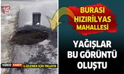 Burdur’da Yağış Sonrası Küçük Çaplı Obruk Oluştu