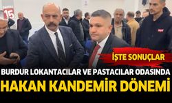 Burdur Lokantacılar ve Pastacılar Odası Seçimlerini Hakan Kandemir kazandı