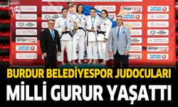 Burdur Belediyespor Judocuları Milli Gurur Yaşattı