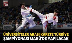 Üniversiteler Arası Karate Türkiye Şampiyonası MAKÜ’de Yapılacak