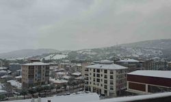 Kale beyaza büründü