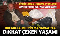 Manavgat’ta Dikkat Çeken Yaşam: Bucaklı Ahmet Y. Açık Havayı Tercih Etti