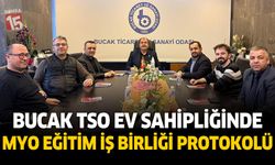 Bucak TSO Ev Sahipliğinde MYO Eğitim İş Birliği Protokolü PYK Toplantısı