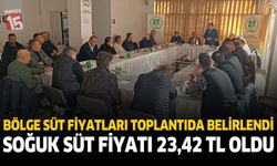 Bölge Süt Fiyatları Toplantıda Belirlendi Soğuk Süt Fiyatı 23,42 TL Oldu