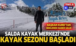 Burdur Salda Kayak Merkezi Sezonu Açtı