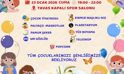 Tavaslı çocuklar yarıyıl şenliğinde eğlenecek