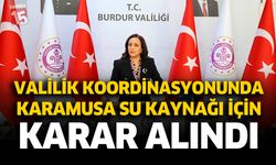 Valilik Koordinasyonunda Karamusa Su Kaynağı İçin Karar Alındı