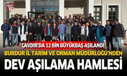 Burdur İl Tarım ve Orman Müdürlüğü’nden Dev Aşılama Hamlesi: Çavdır’da 12 Bin Büyükbaş Aşılandı