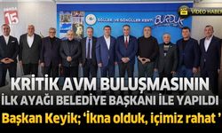 BUTSO Yönetiminden AVM Süreci İçin Başkan Ali Orkun Ercengiz İle Kritik Görüşme