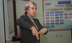AFAD personeline yönelik işaret dili eğitimine başlandı