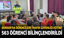 Burdur’da Öğrencilere Trafik Güvenliği Eğitimi: 563 Öğrenci Bilinçlendirildi