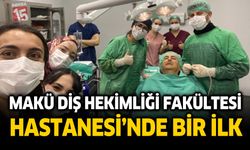 MAKÜ Diş Hekimliği Fakültesi Hastanesi’nde Bir İlk