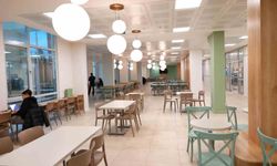 Denizli kız yurtlarında modern kafeterya konsepti