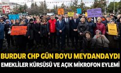CHP Burdur’dan “Emekliler Kürsüsü” Eylemi: “Bu Düzen Değişecek”