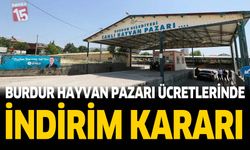 Burdur Hayvan Pazarı Ücretlerinde İndirim Kararı