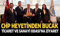 CHP Heyetinden Bucak Ticaret ve Sanayi Odası’na Ziyaret